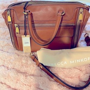 NWT - Rebecca Minkoff MAB 2.0 Satchel Caramello